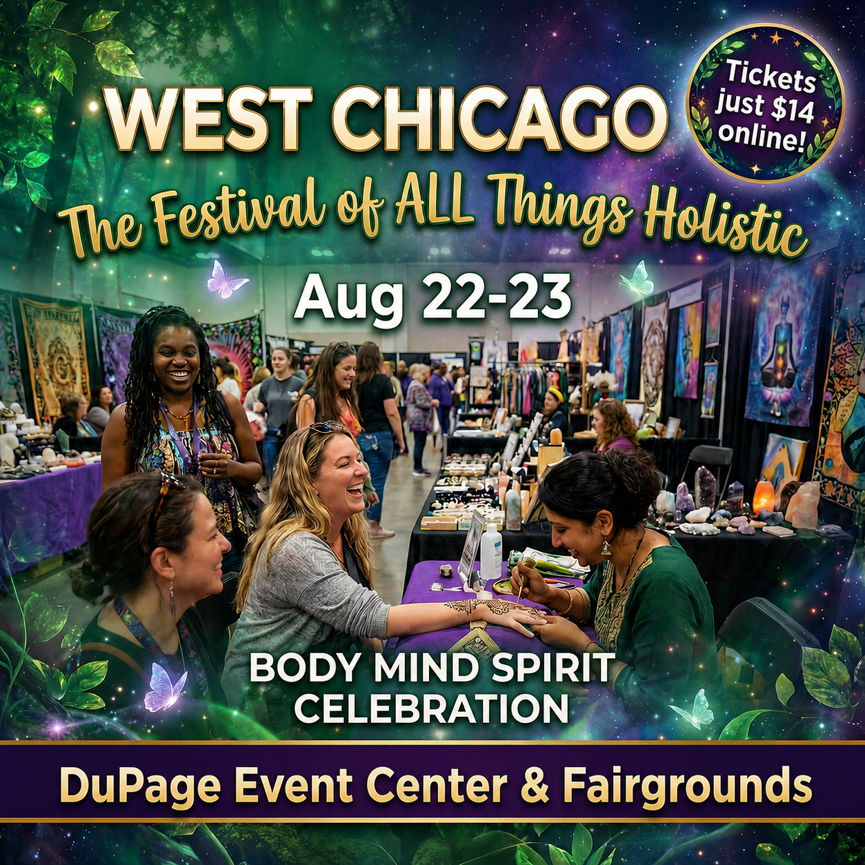 Body Mind Spirit Expo Facebook ad