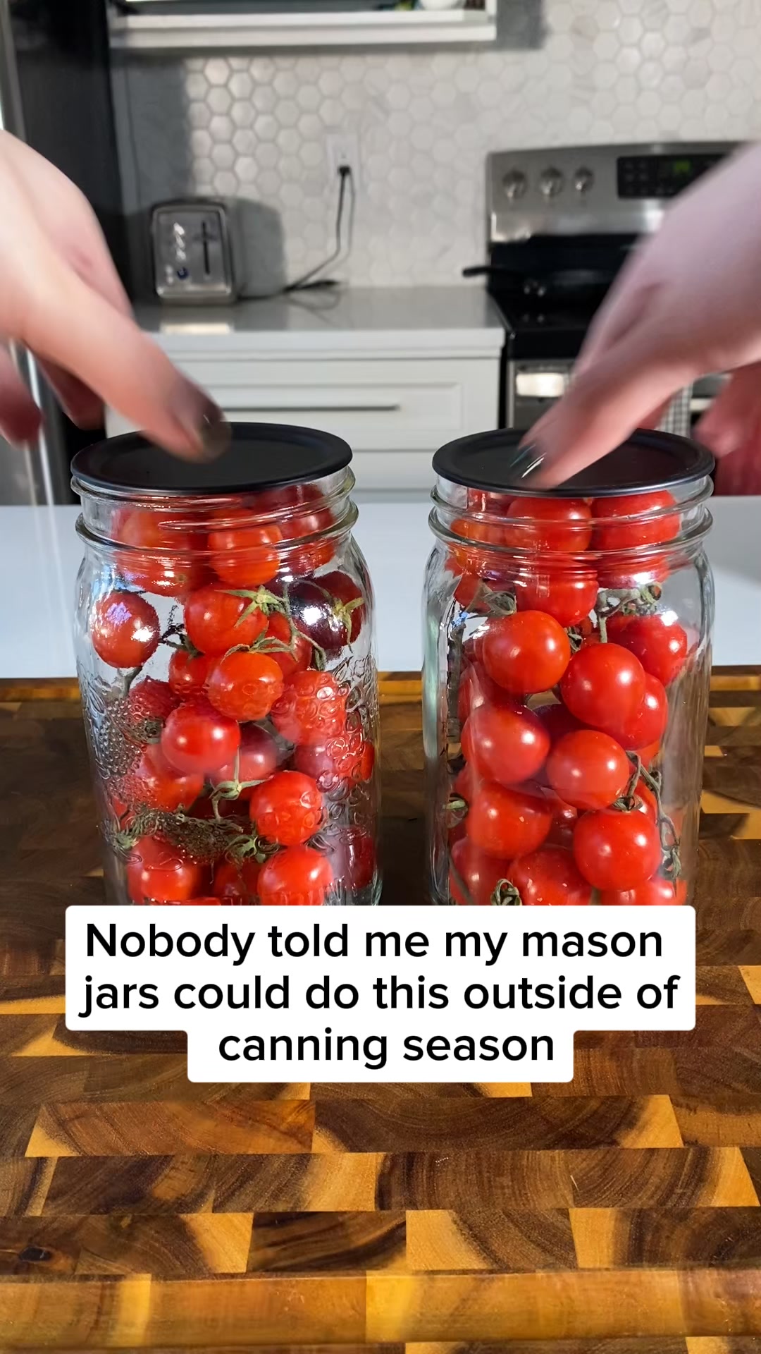 Mason Genie Facebook ad: #1 Mason Jar Hack