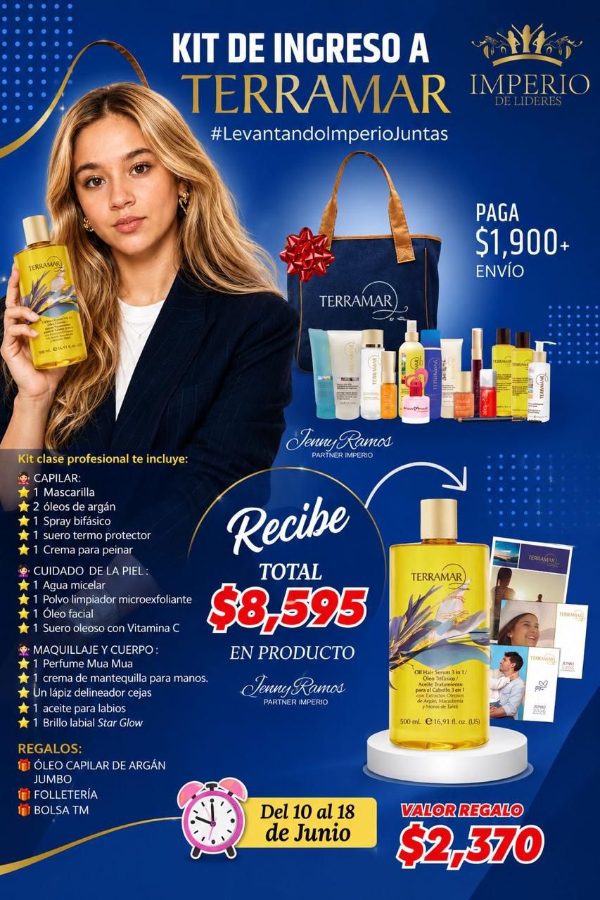 Valentina Ramos Imperio Terramar Facebook ad: Este no es un negocio más…