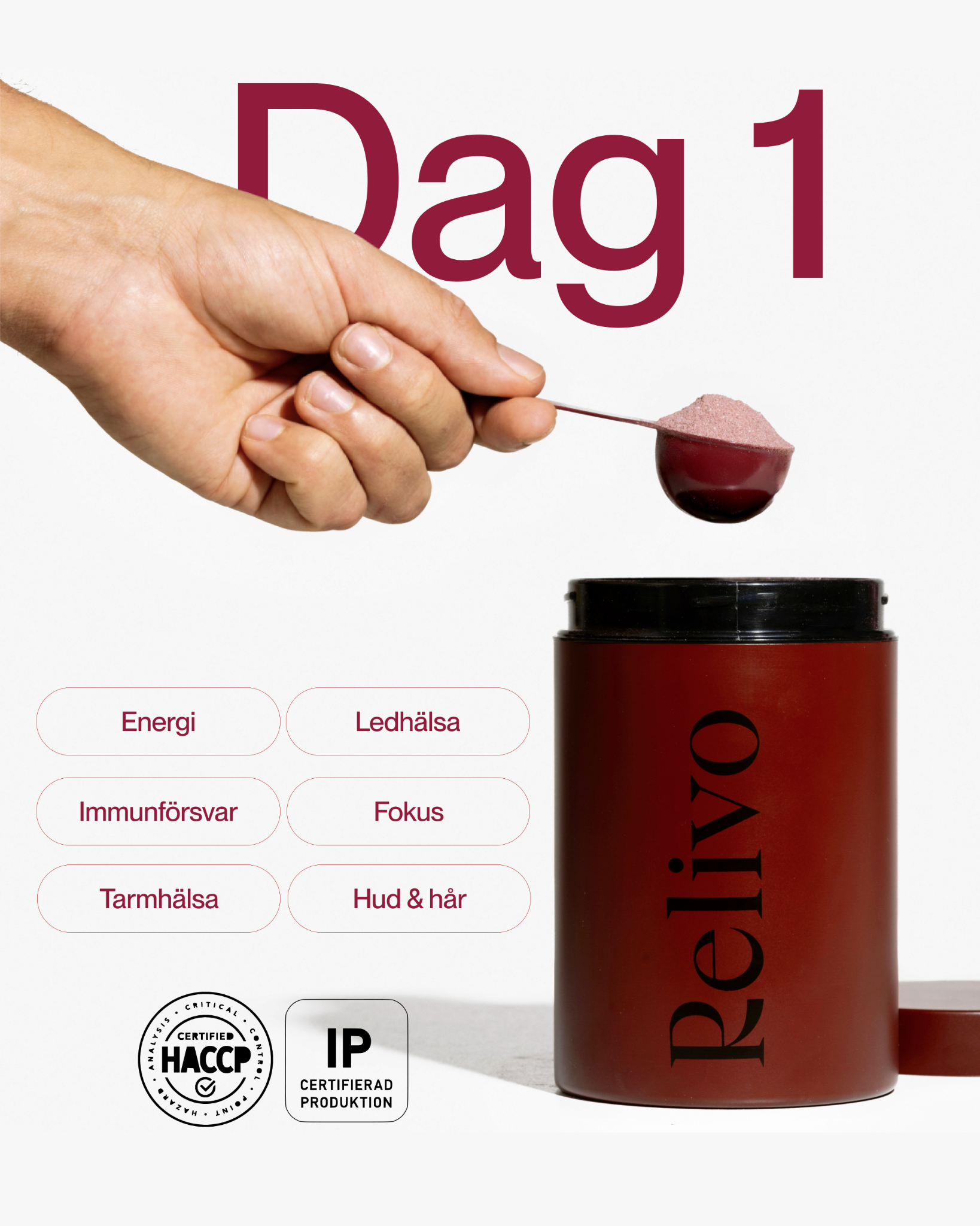 Relivo Facebook ad