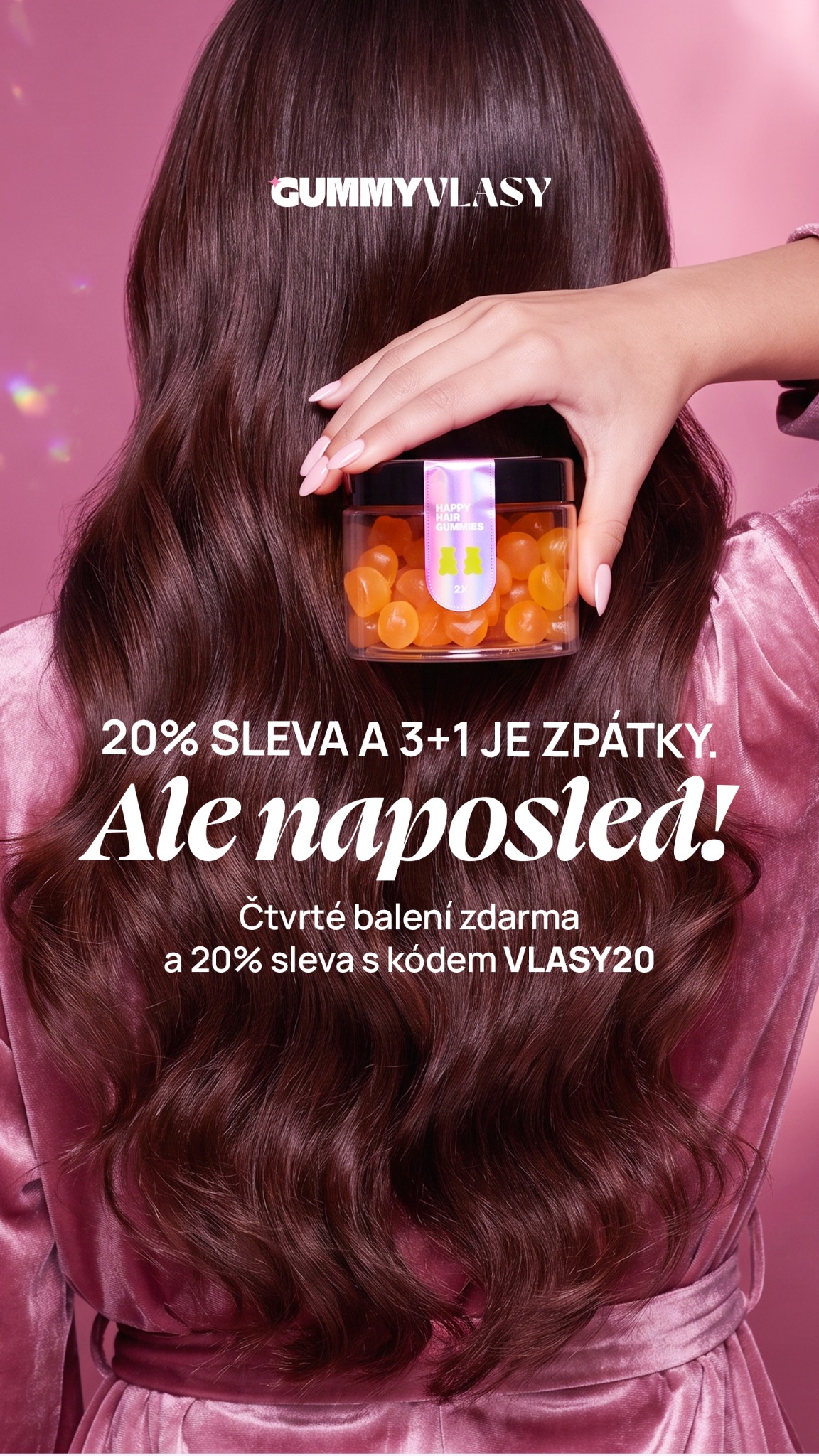 GUMMYPLUS.cz Facebook ad from Jul 15, 2026