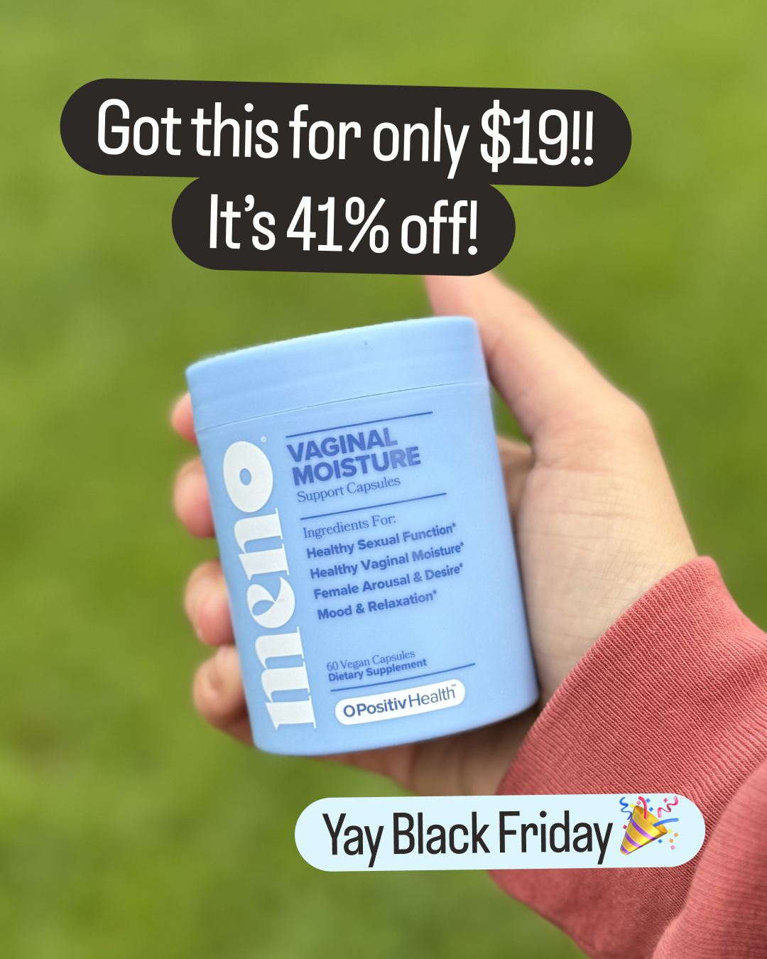 MENO Vitamins Facebook ad