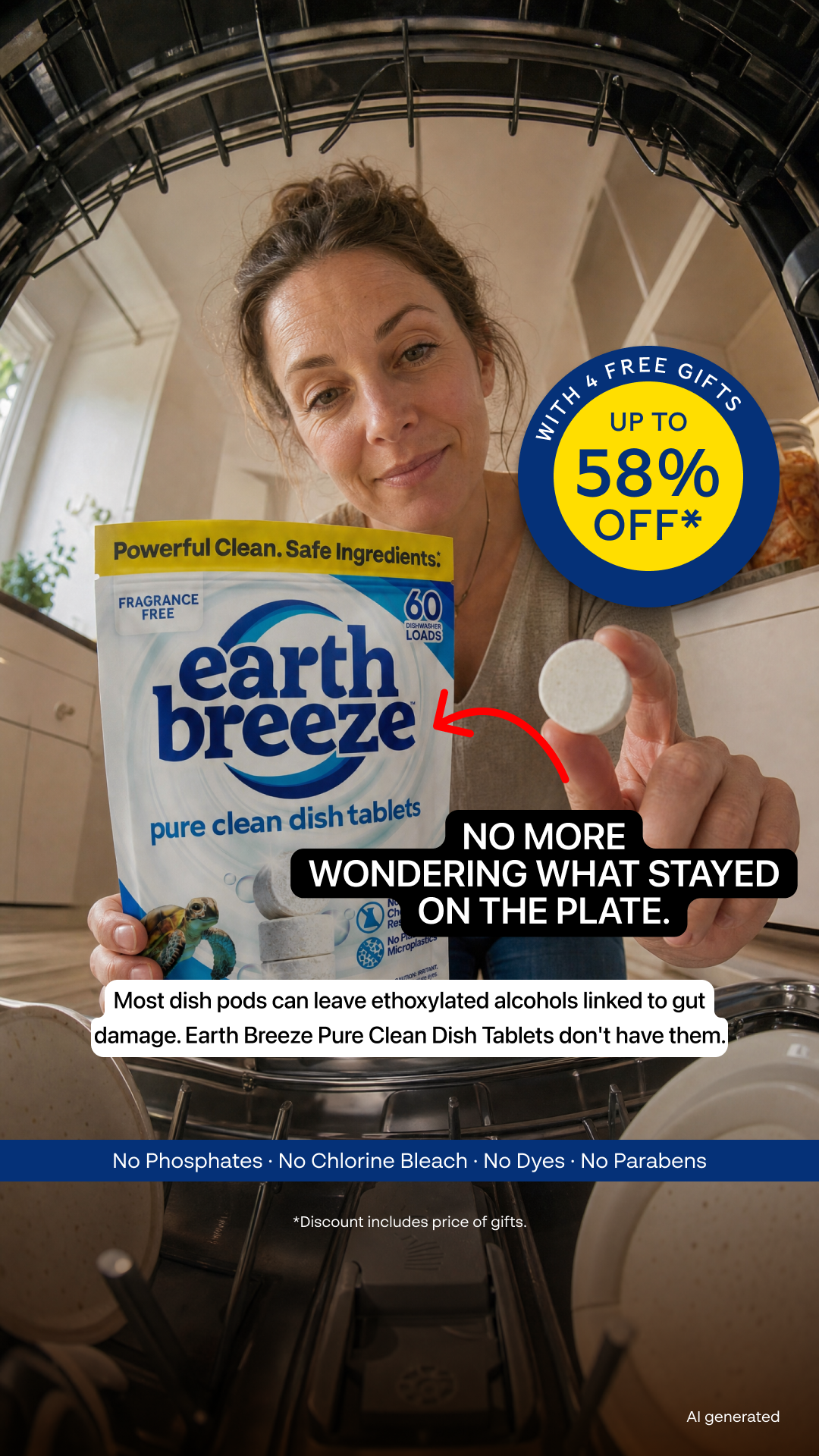 Earth Breeze Facebook ad