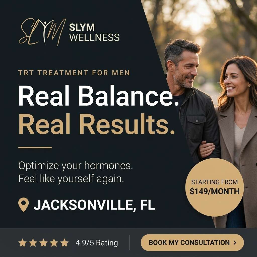 Slym Wellness Clinic Facebook ad: Book Your Hormone Consultation