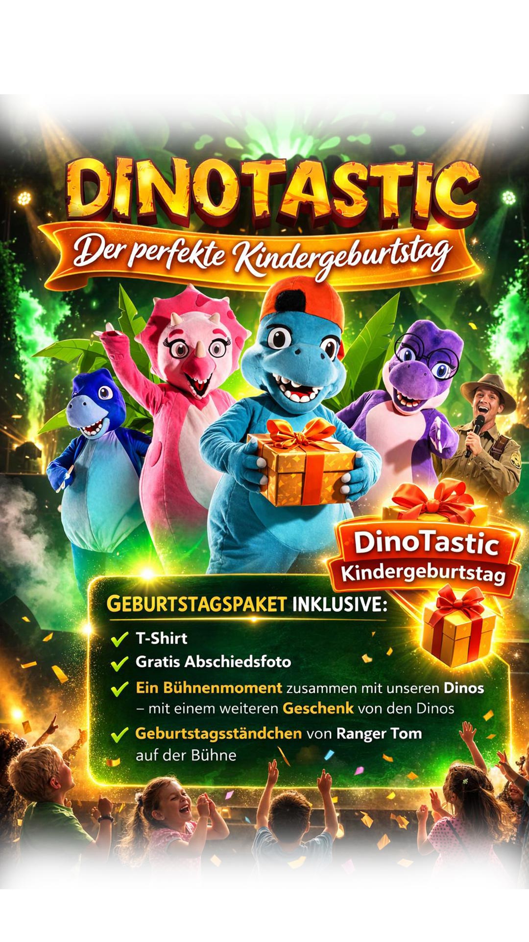 Dinotastic - Die Show Facebook ad