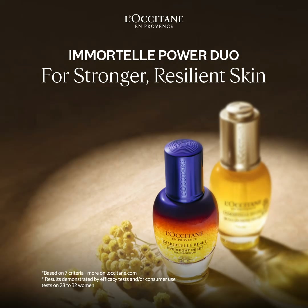 L'OCCITANE en Provence Facebook ad: For Stronger, Resilient Skin