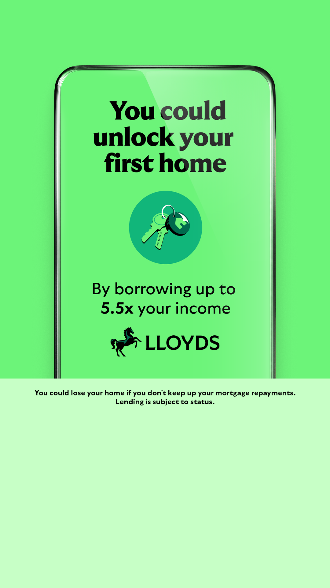 Lloyds Bank Facebook ad