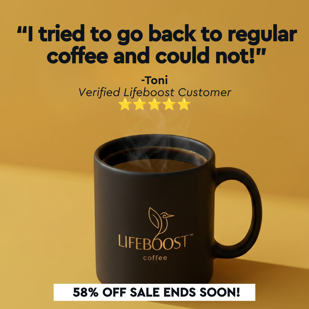 Lifeboost Coffee Facebook ad