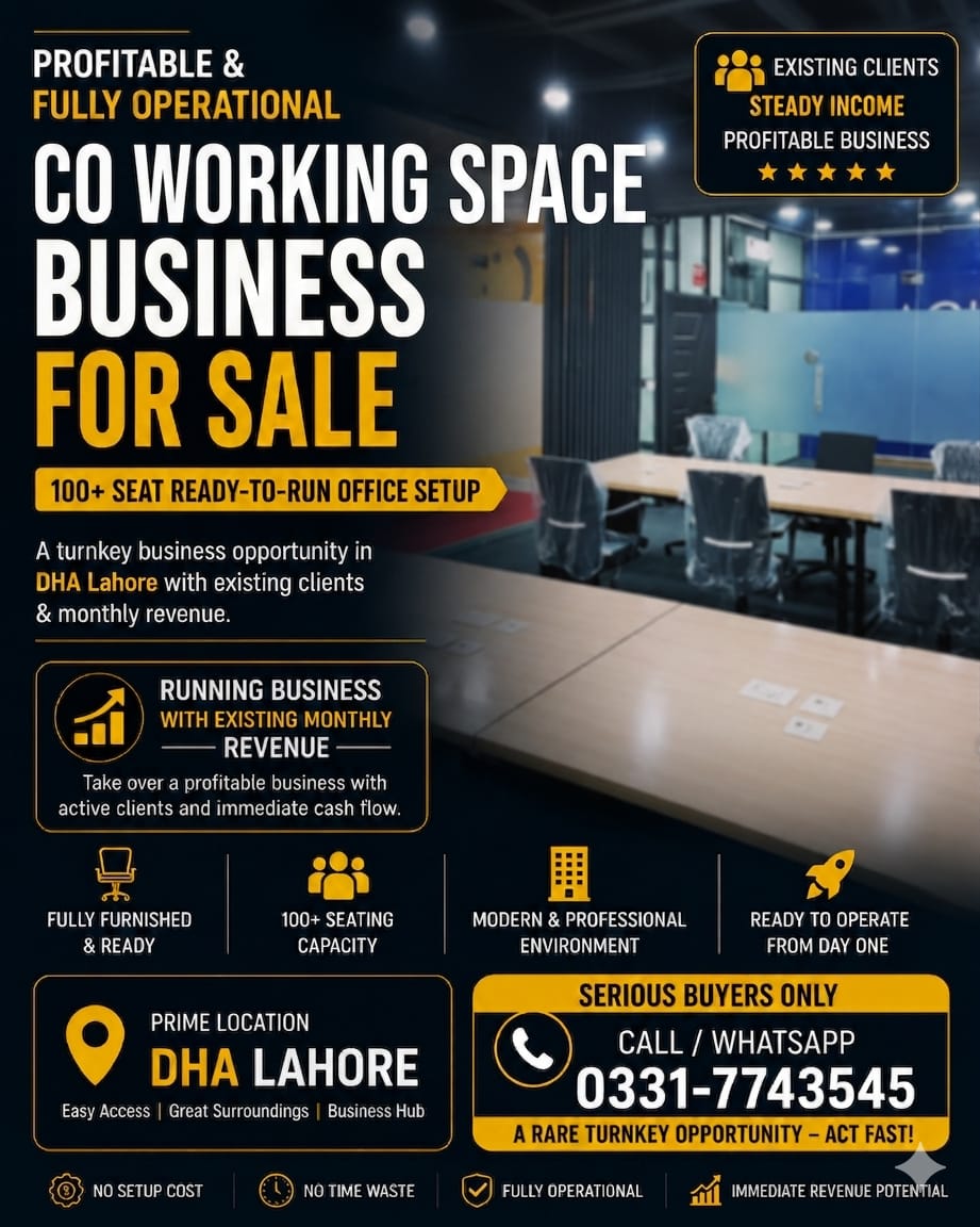 RAD Digital Facebook ad: Running Business For Sale