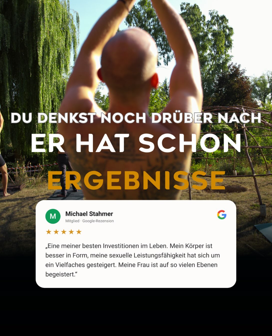 Moksha Movement - Männerakademie Facebook ad