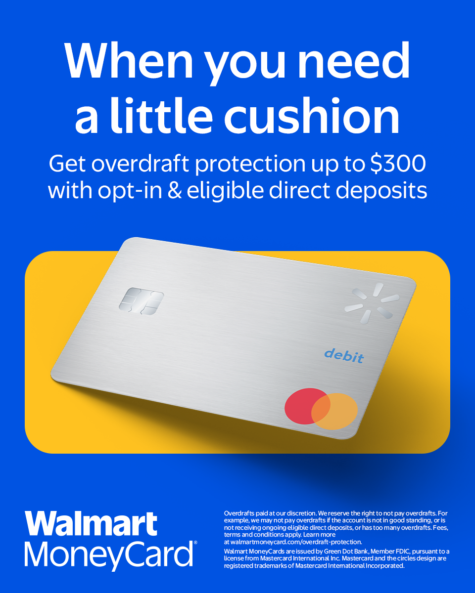 Walmart MoneyCard Facebook ad
