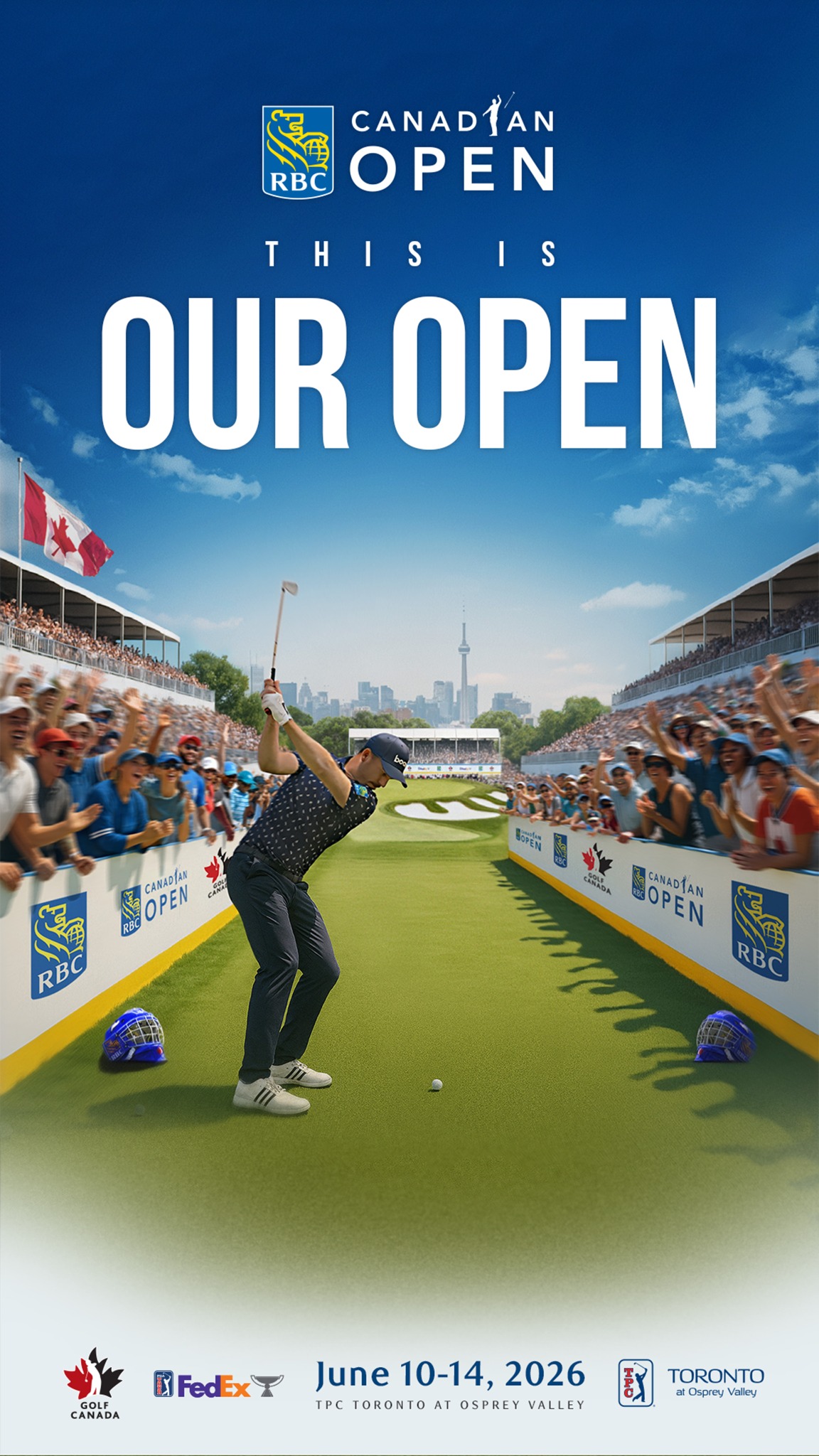 RBC Canadian Open Facebook ad from Feb 25, 2026