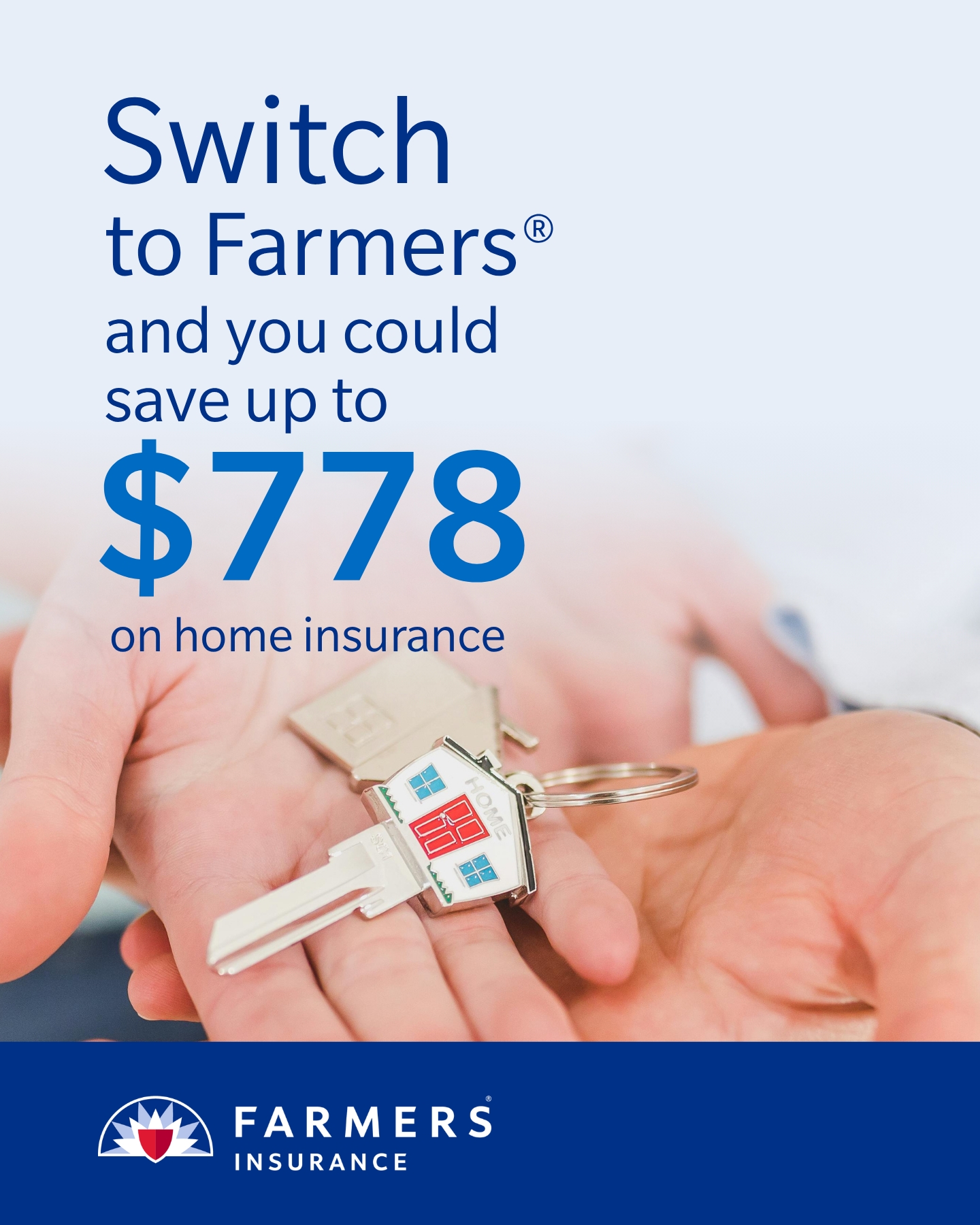 Farmers Insurance Facebook ad