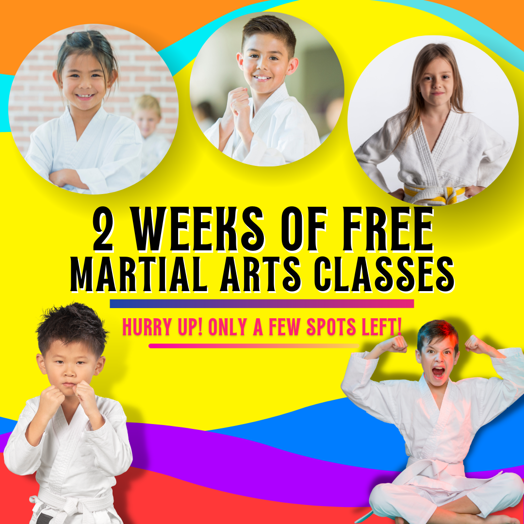 Authentic White Tiger Kung Fu Facebook ad: Two Weeks of Free Martial Arts Classes