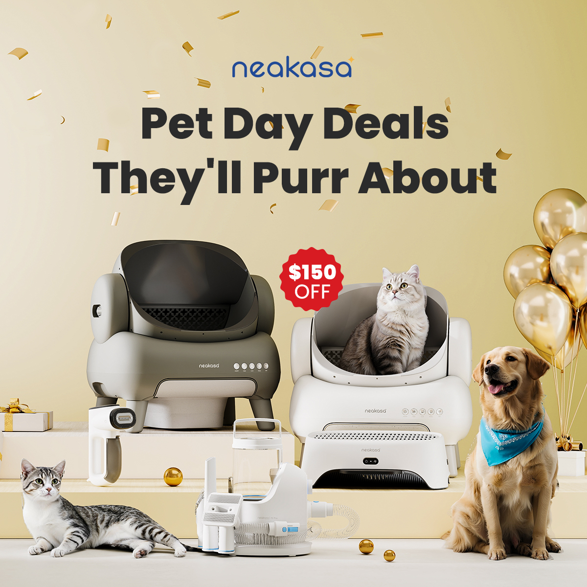 Neakasa Facebook ad