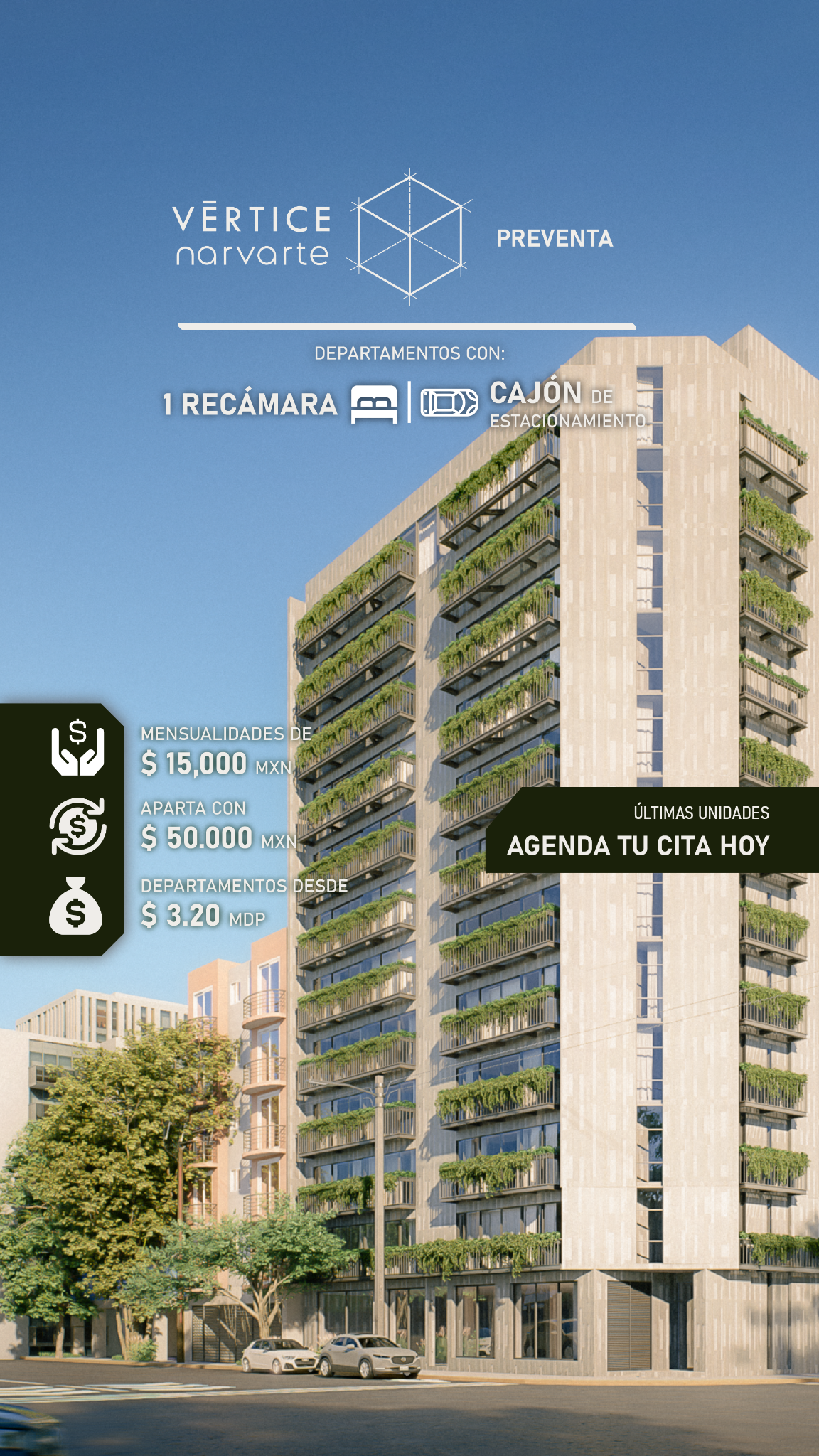 M2 Grupo Inmobiliario Facebook ad from Jan 7, 2026