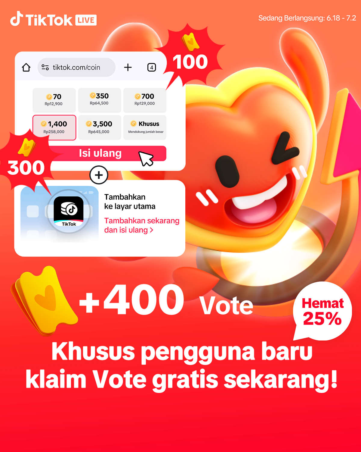 TikTok LIVE-Sea Facebook ad