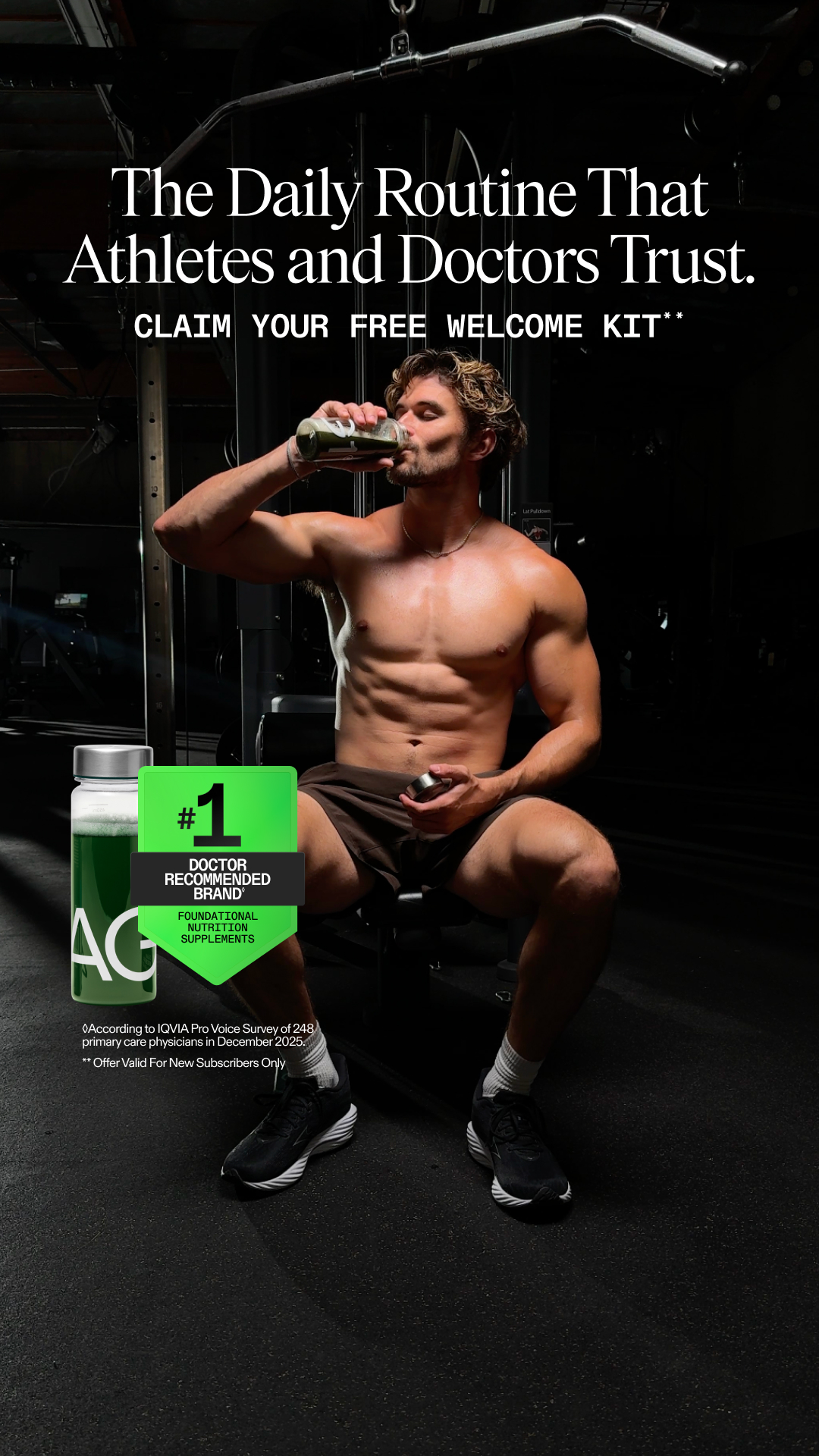AG1 by Athletic Greens Facebook ad
