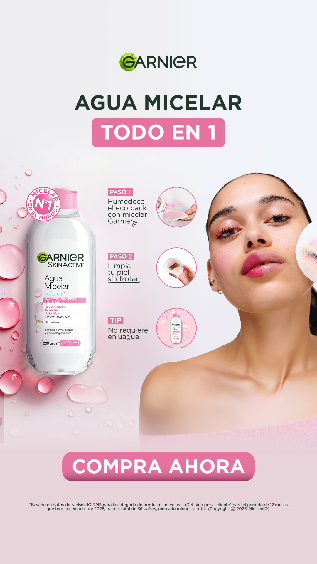 Garnier Colombia Facebook ad