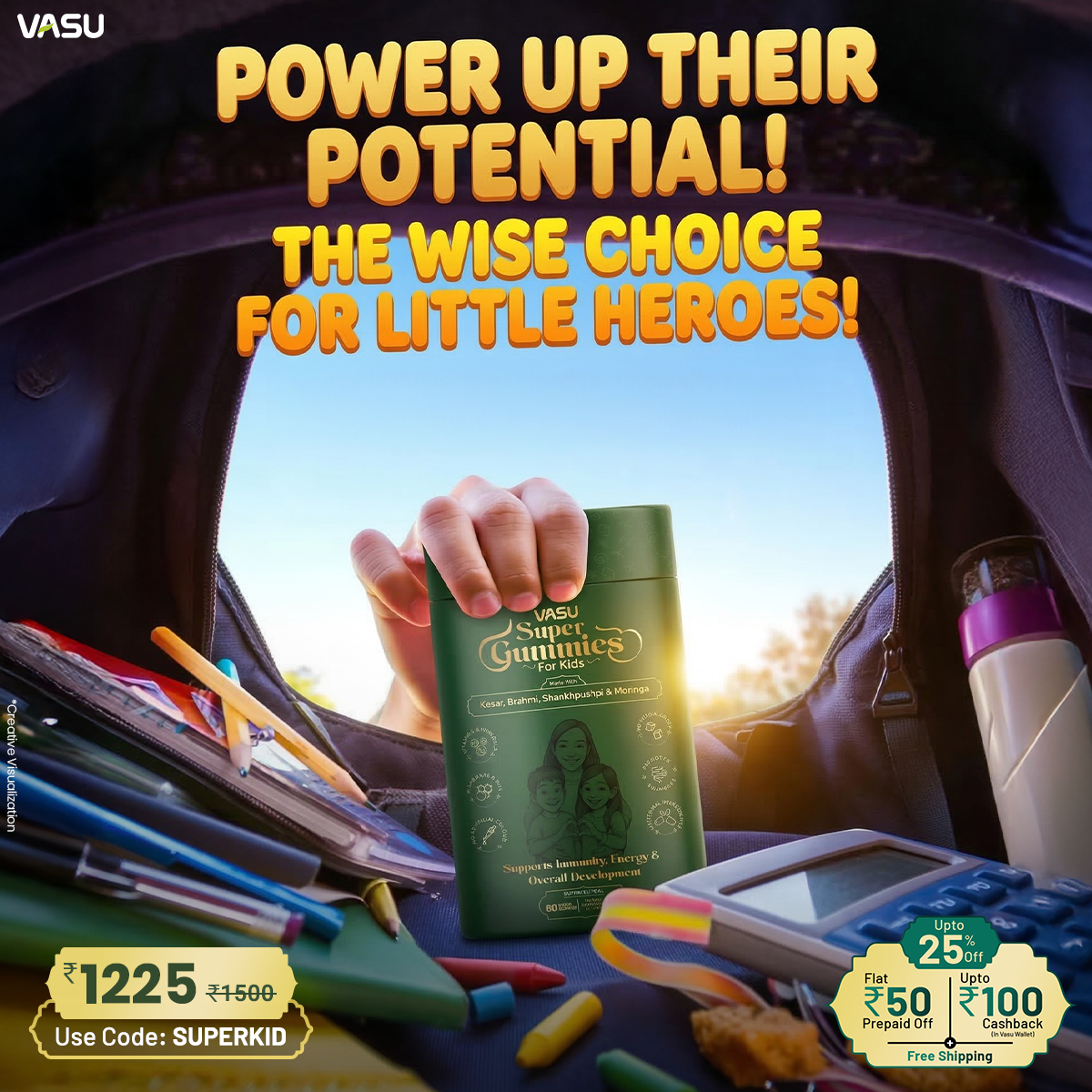 Vasu Healthcare Facebook ad