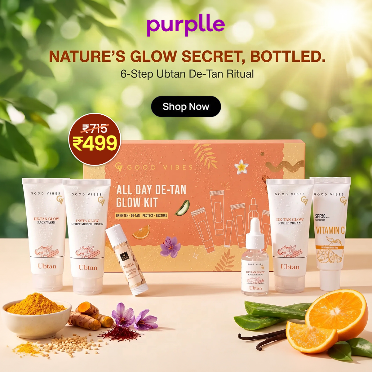 Purplle.com Facebook ad