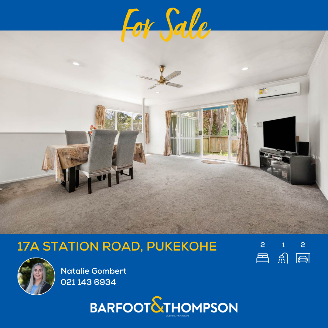 Barfoot & Thompson Waiuku Facebook ad from Aug 1, 2026
