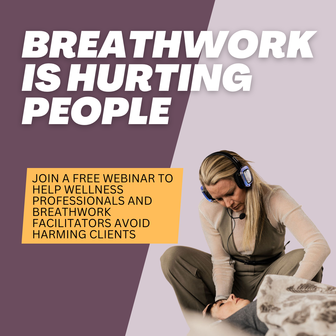 Get Living Facebook ad: Breathwork Is Hurting People. But You Don’t Have to Be…