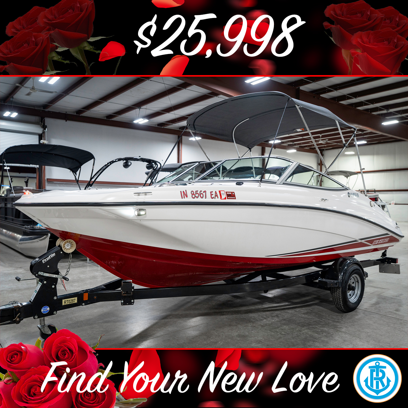 Reeder Trausch Marine Indy Facebook ad: Love the feeling.