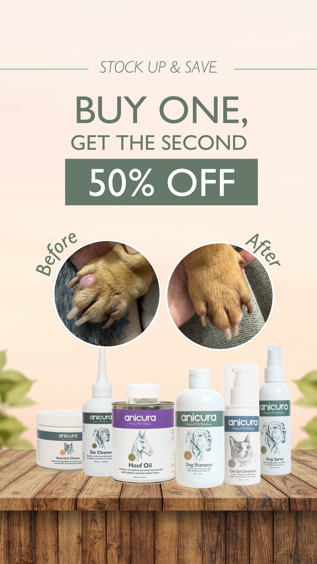 Anicura Natural Pet Solutions Facebook ad