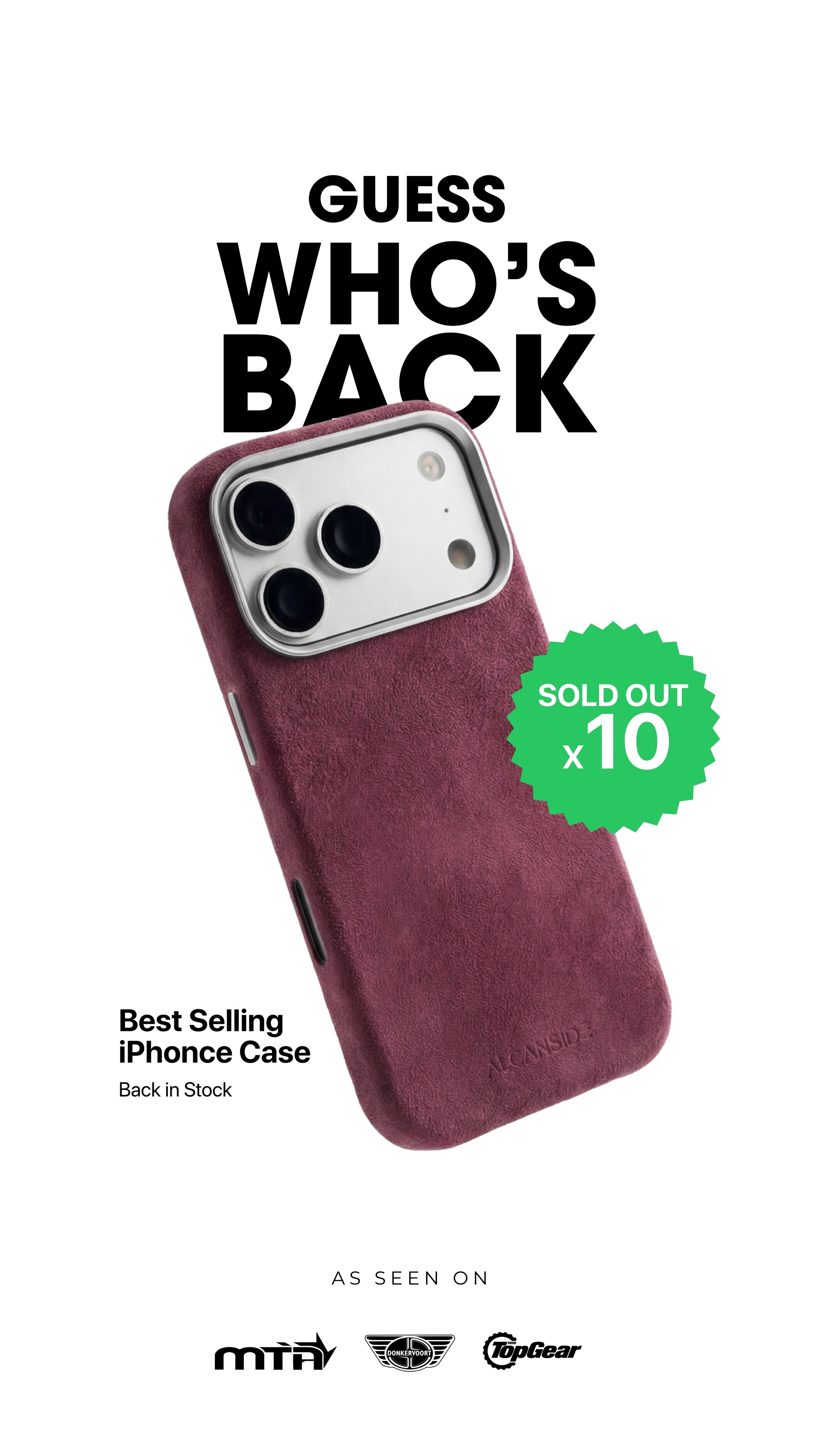 Alcanside Facebook ad