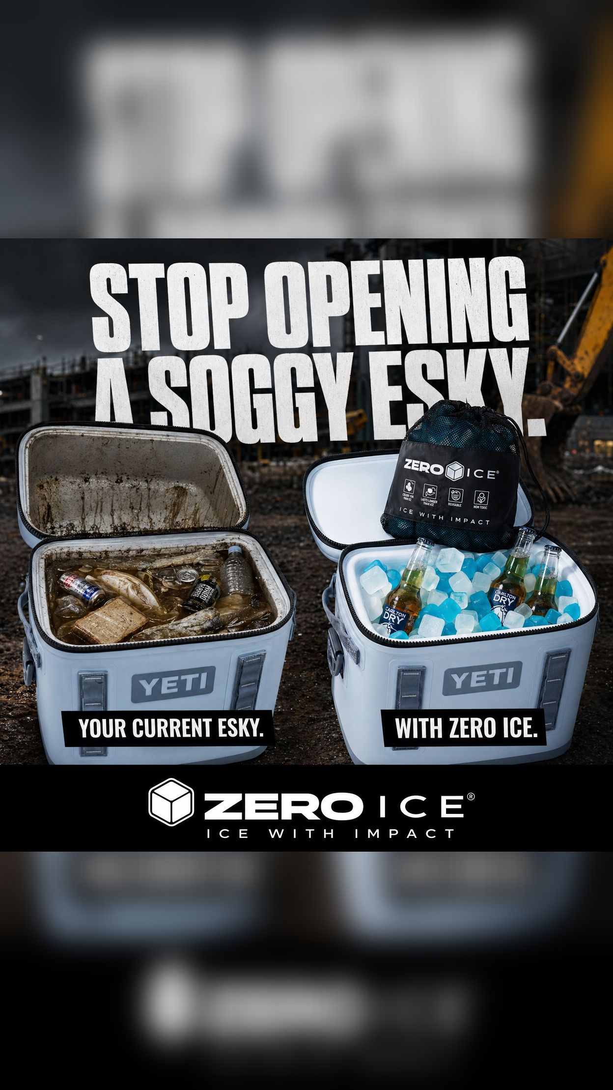 ZERO ICE Facebook ad