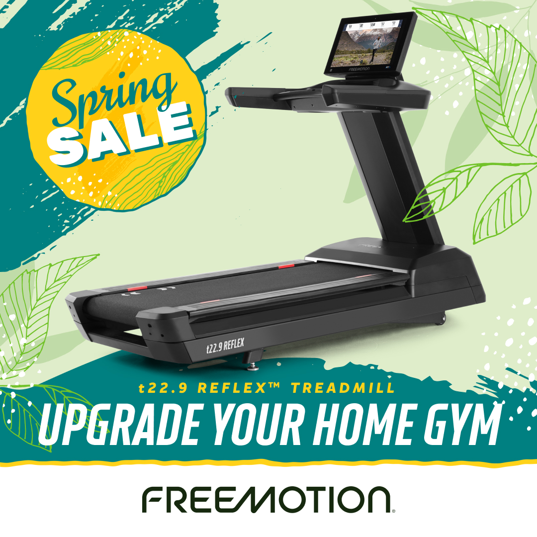 Freemotion Fitness Facebook ad: Spring Sale