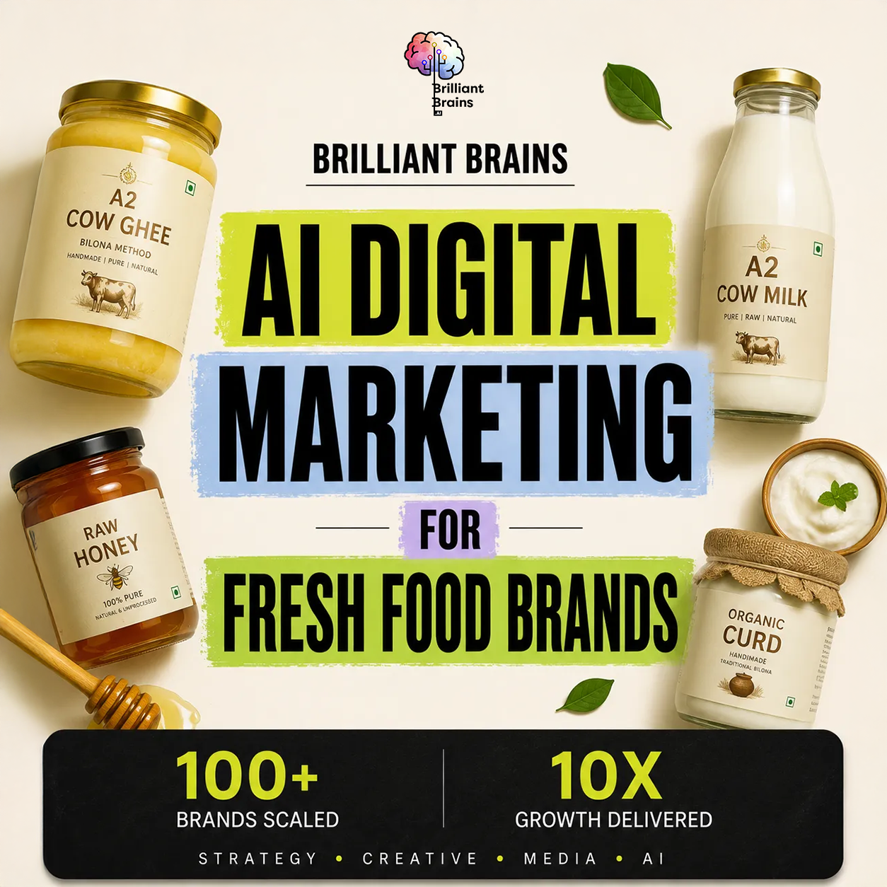 Brilliant Brains Facebook ad