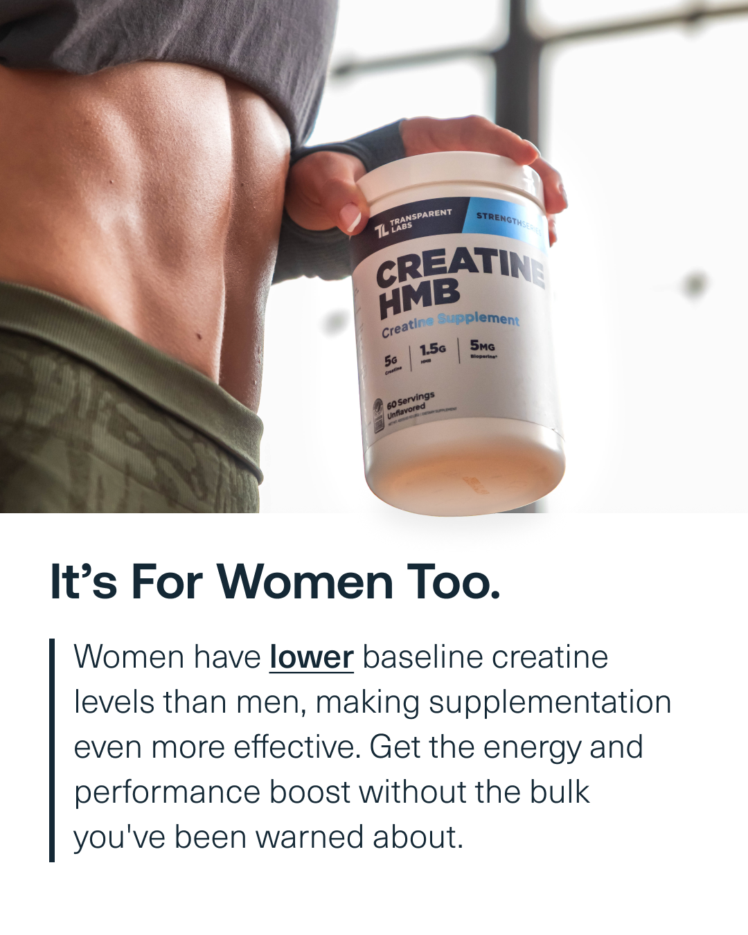 Transparent Labs Facebook ad