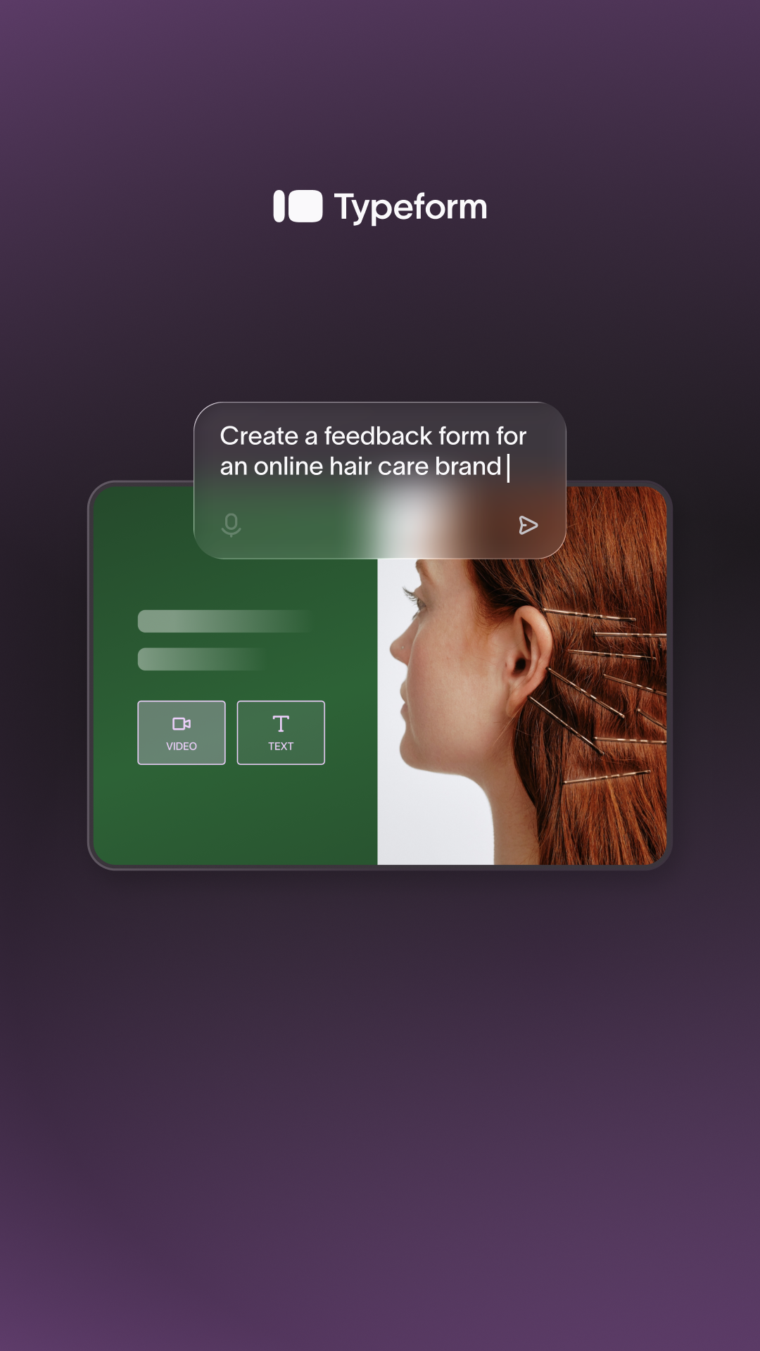 Typeform Facebook ad