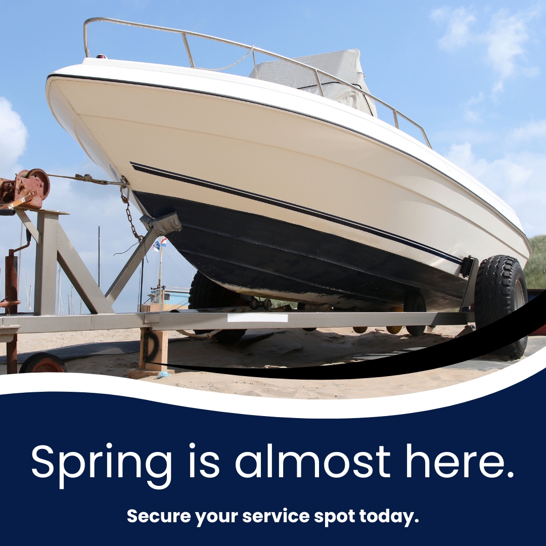 MTNK llc Facebook ad: Spring is almost here-time to get your boat…
