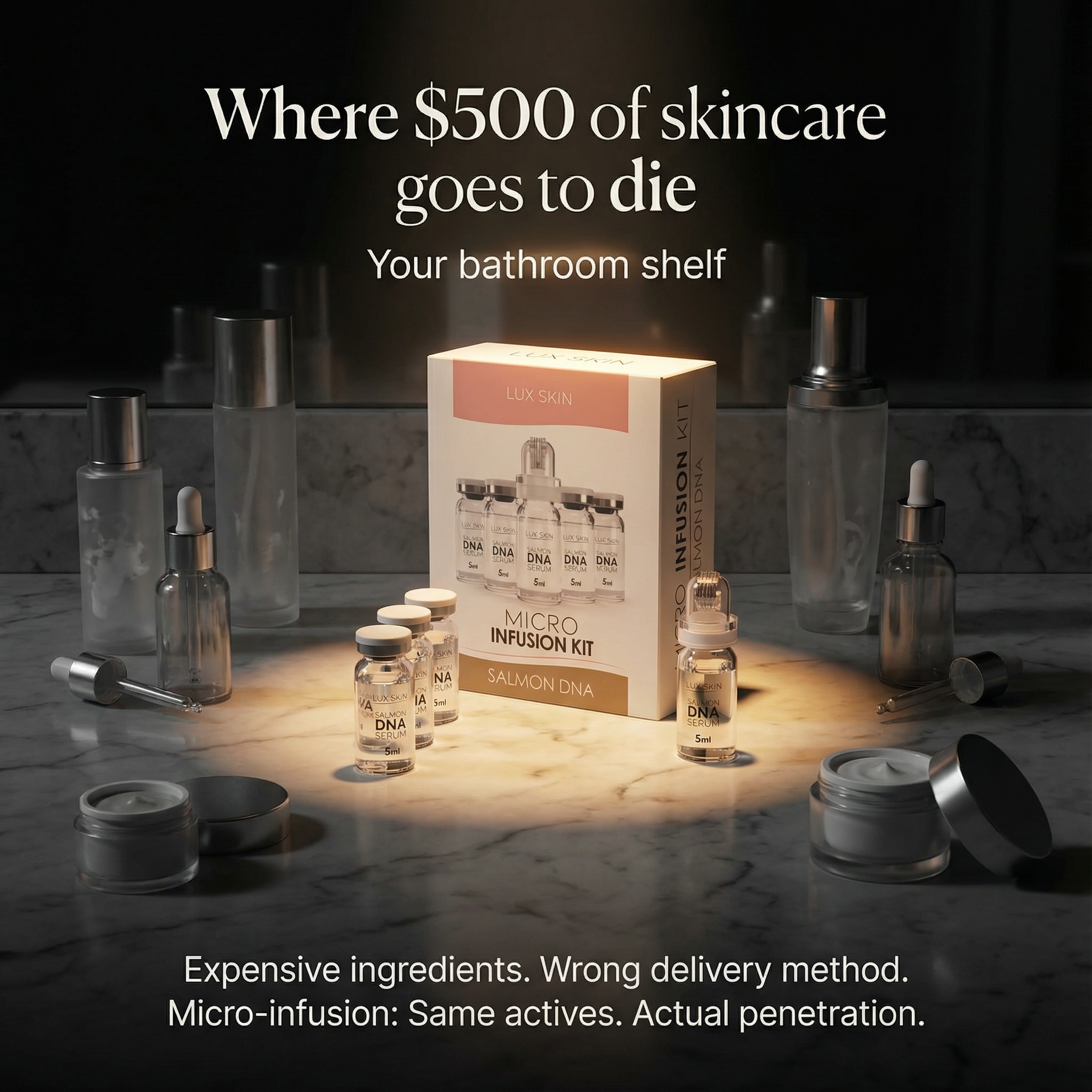 LUX SKIN Facebook ad