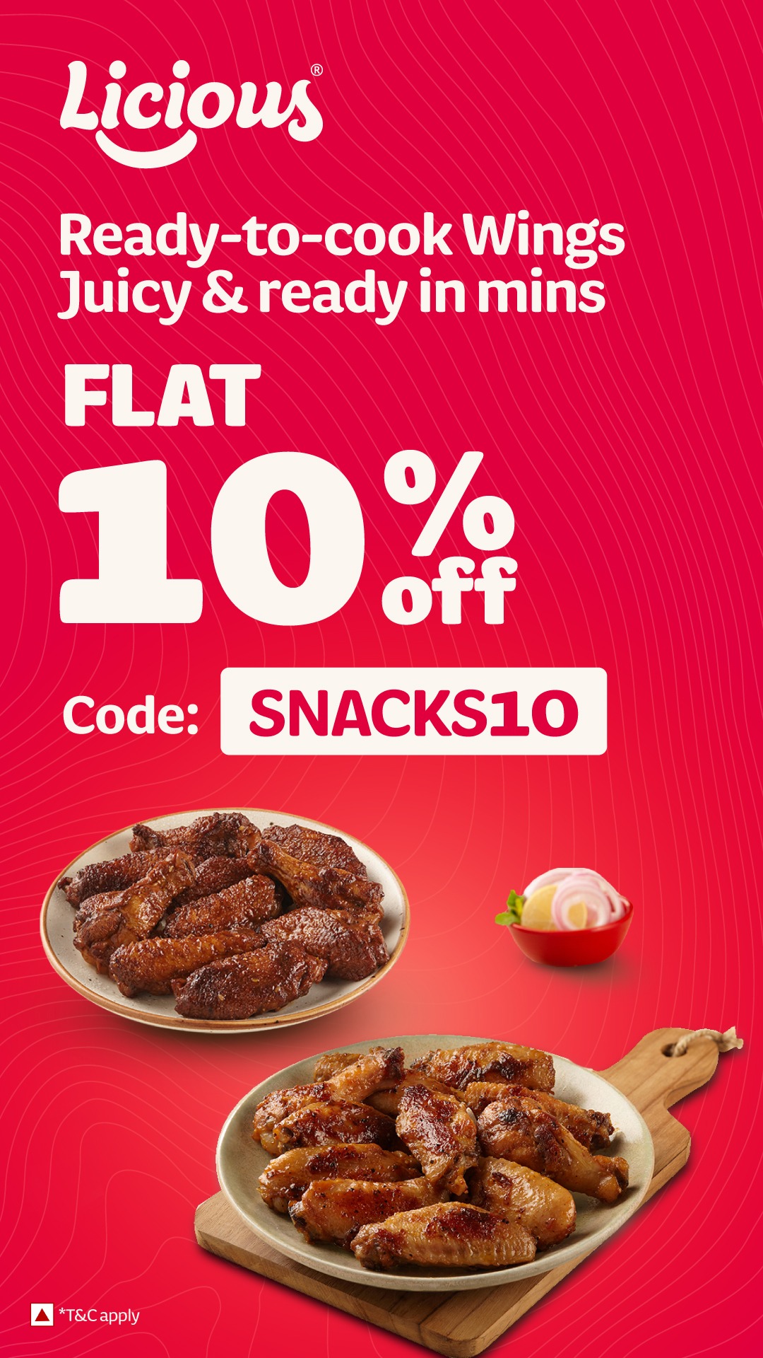 Licious Facebook ad