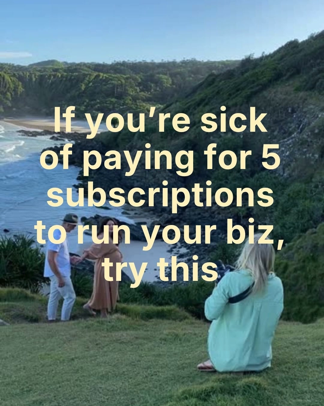 Unscripted Facebook ad