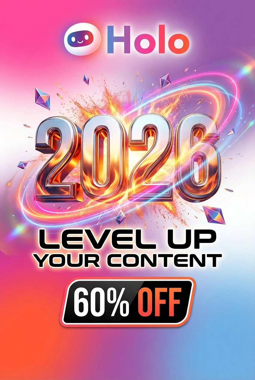 Holo Facebook ad