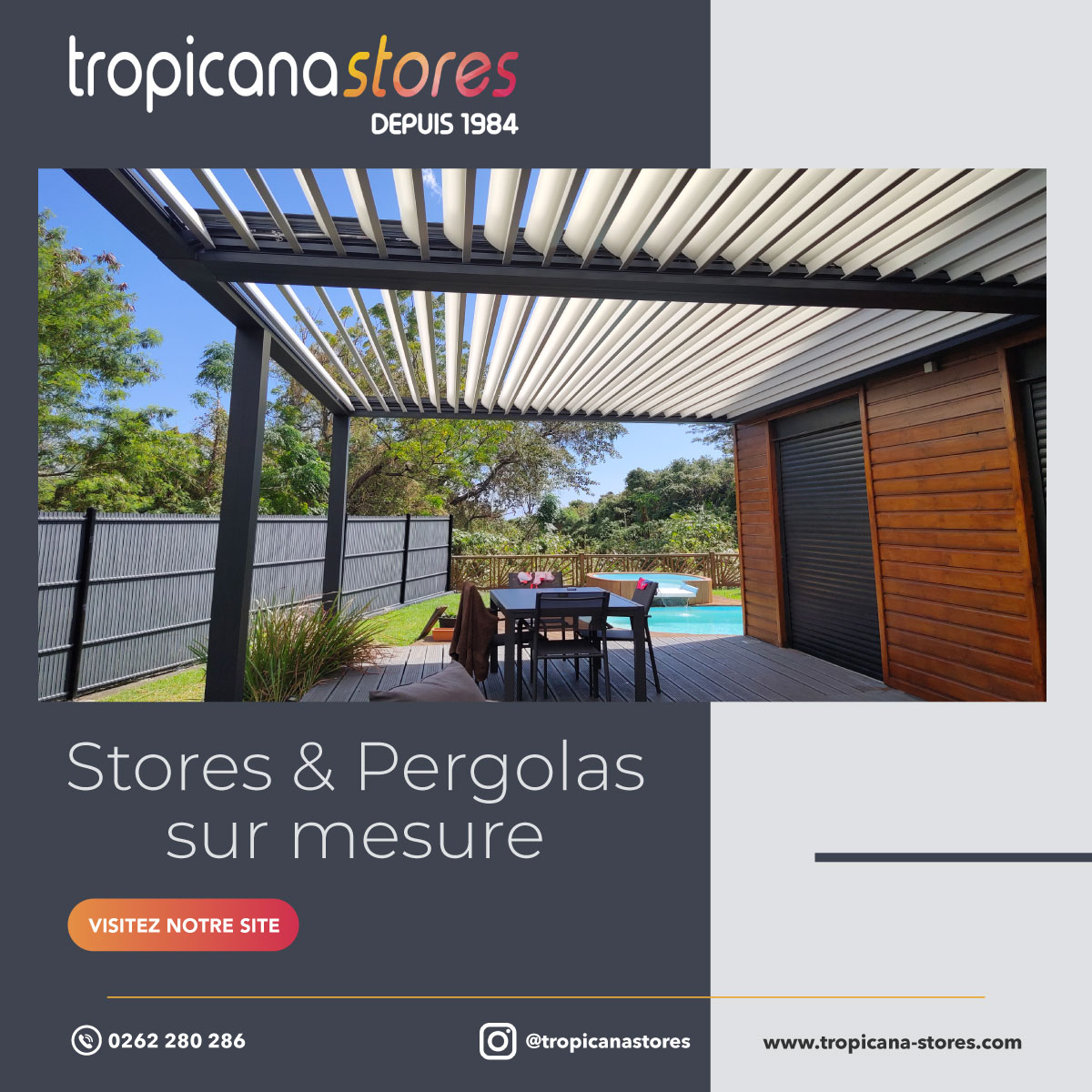 Tropicana Stores ad creative