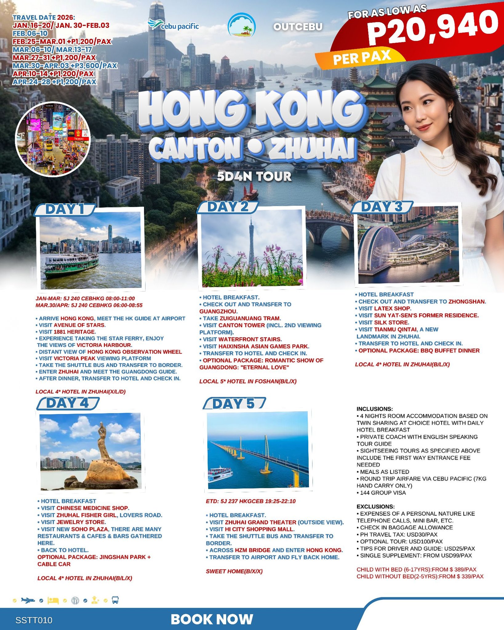 South Shore International Tours Facebook ad: 𝗛𝗢𝗡𝗚 𝗞𝗢𝗡𝗚, 𝗖𝗔𝗡𝗧𝗢𝗡, 𝗭𝗛𝗨𝗛𝗔𝗜