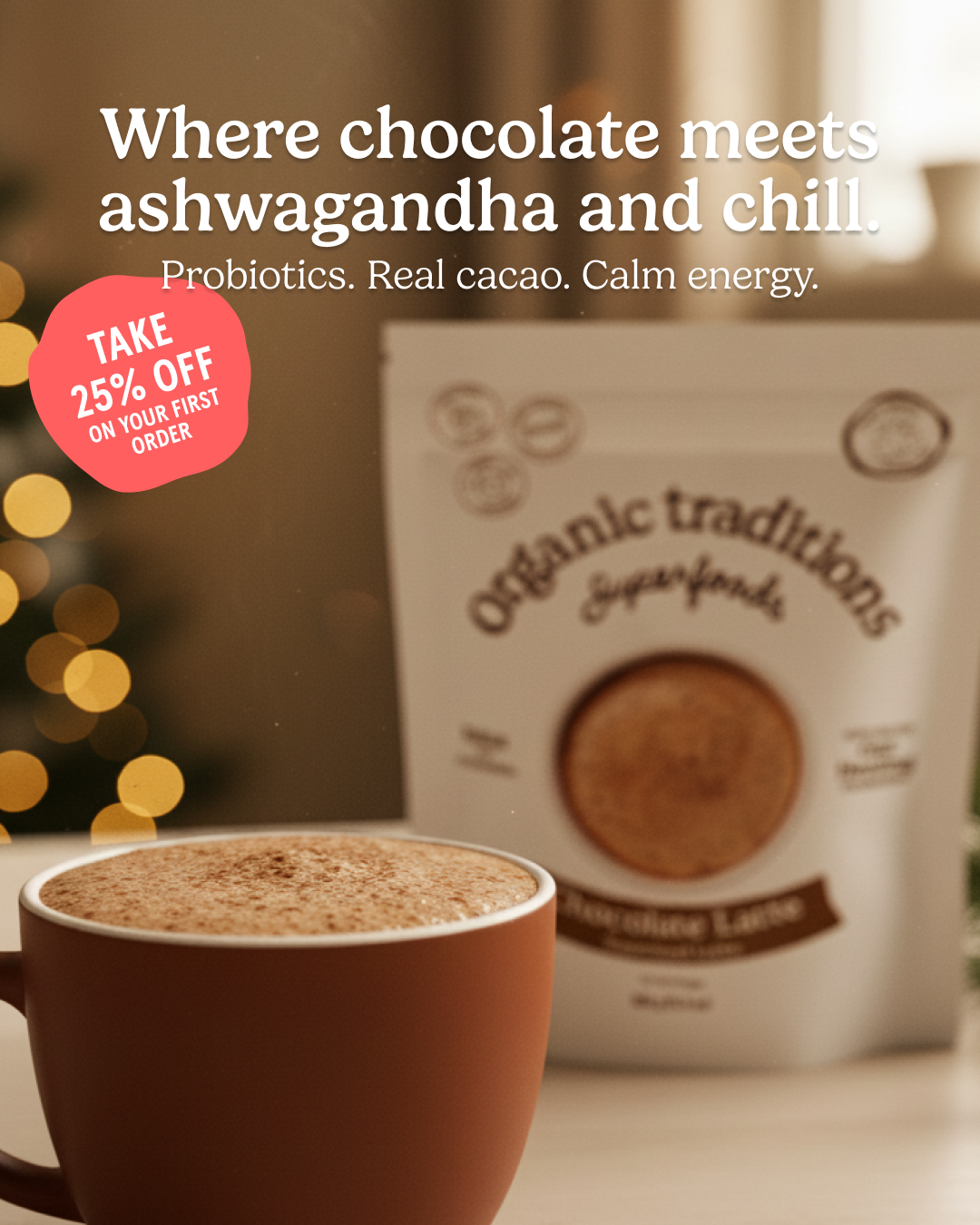Organic Traditions Facebook ad