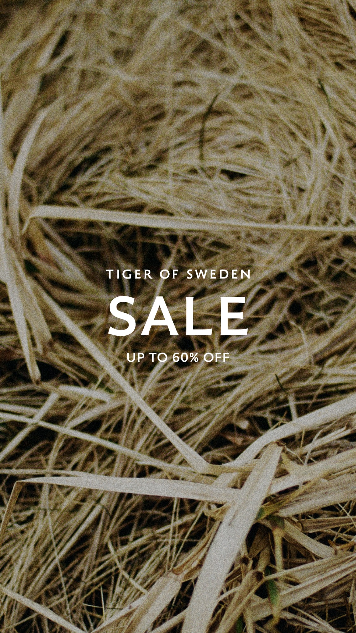 Tiger of Sweden Facebook ad