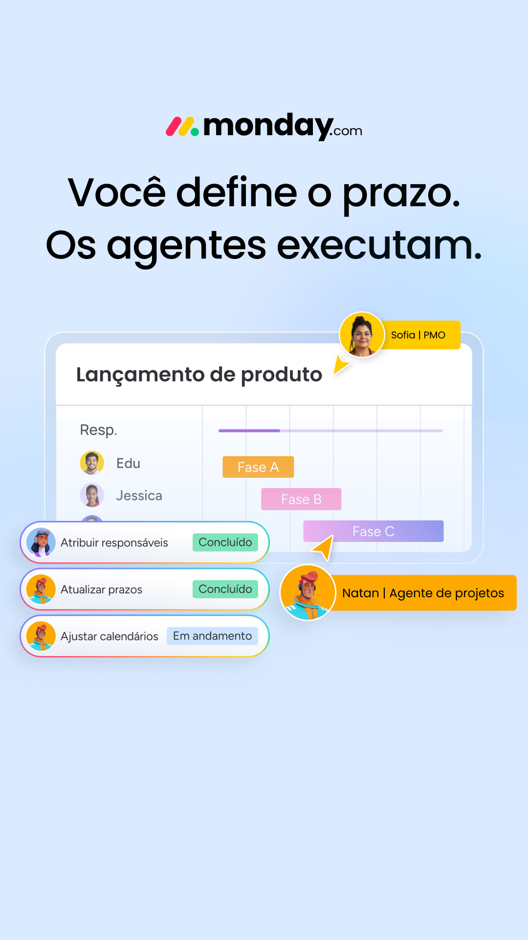 monday.com Facebook ad