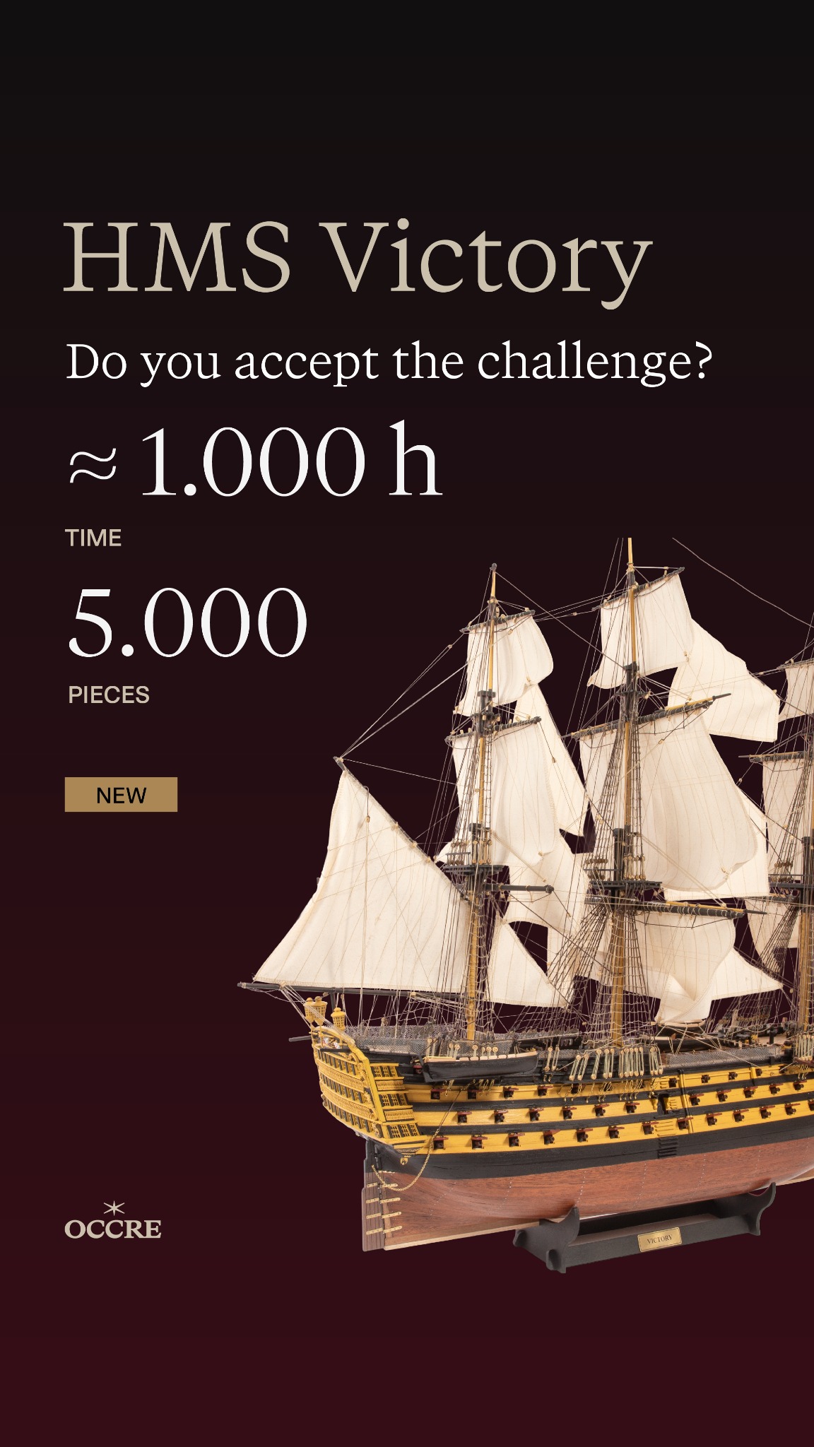 Occre Facebook ad: Do You Accept the Challenge?