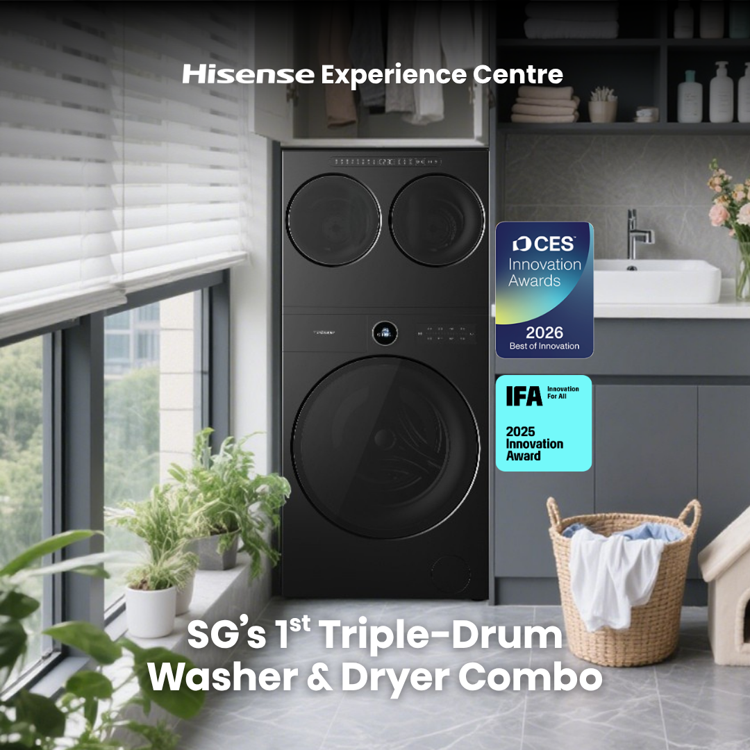 Hisense Facebook ad: Do you know laundry has entered a new…