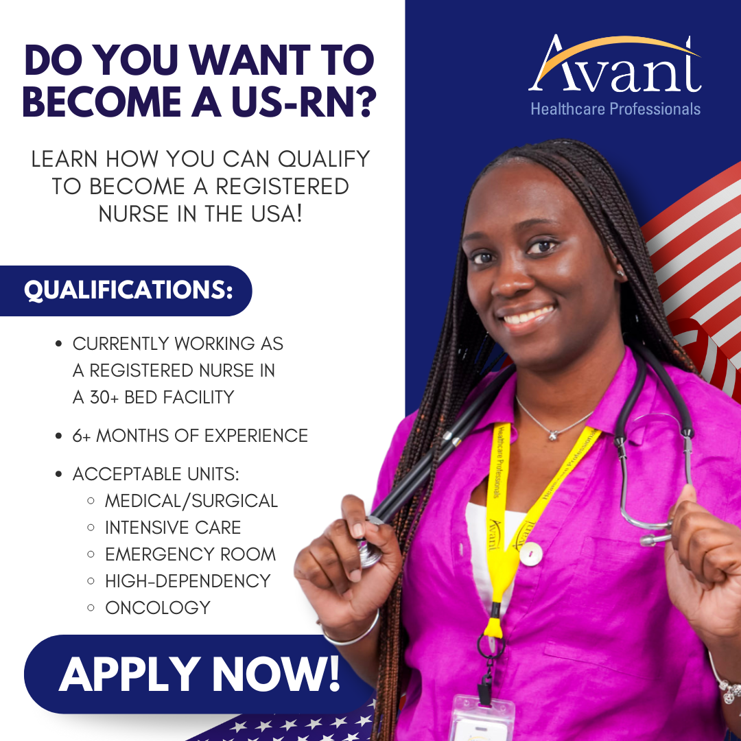 Avant Healthcare Professionals Facebook ad