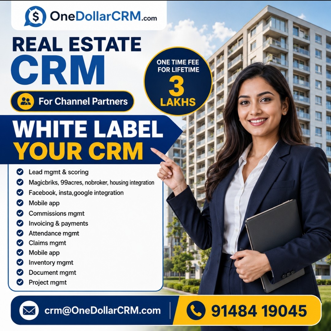 Onedollarcrm.com.com Facebook ad: White Label Real Estate CRM