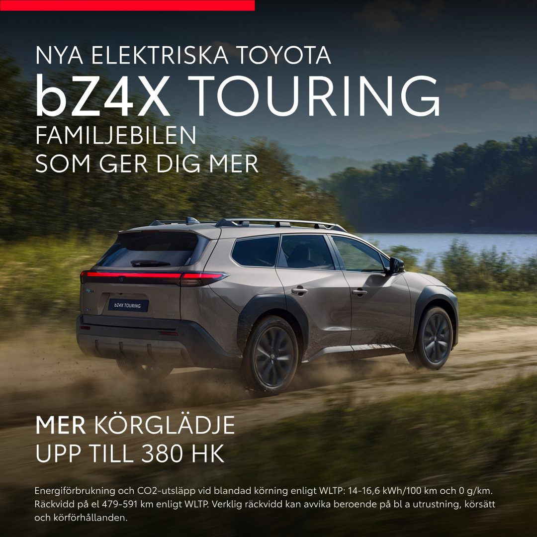 Toyota Sverige Facebook ad
